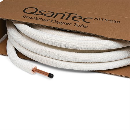 QsanTec kylkopparrör singel, 5/8" - 20m