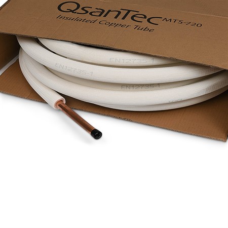 QsanTec kylkopparrör singel, 7/8" - 20m
