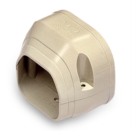 Ändavslutning, 77mm - Beige