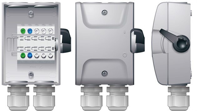 Turvakytkin SAQ 316 3x16A IP65