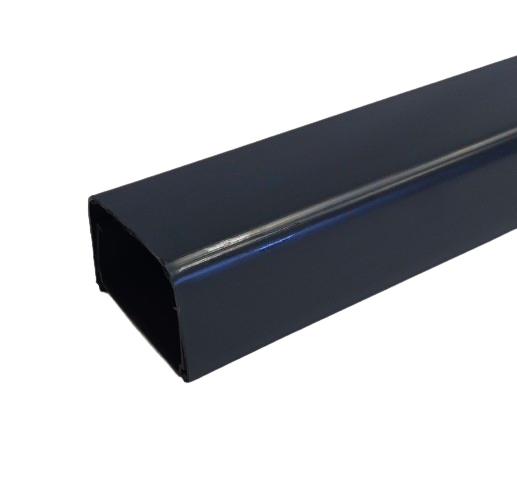 Suora kanava 80x60, 2 m, Harmaa